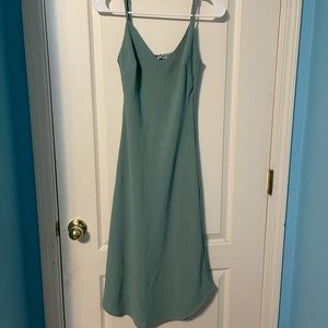Sage green dress, size xs
